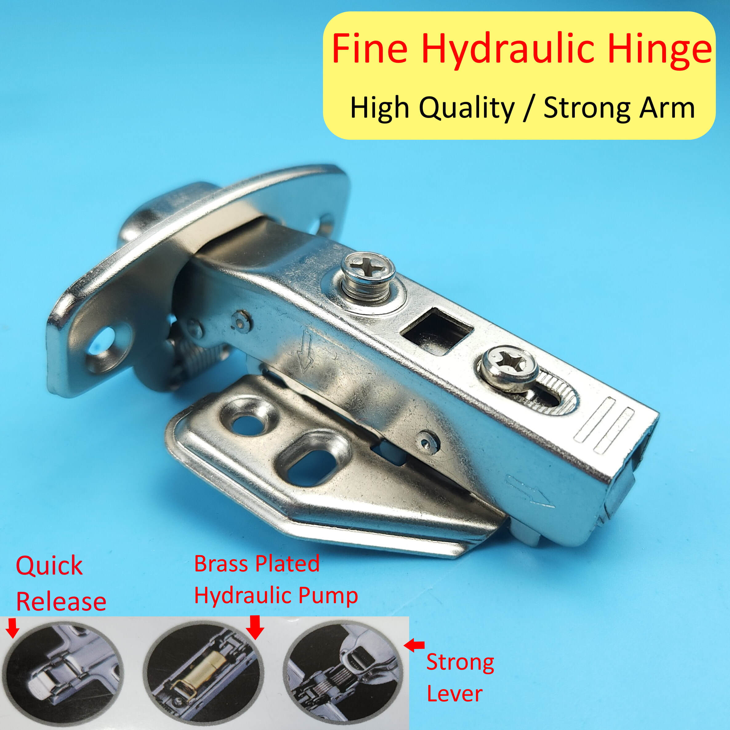 Fine Hydraulic Hinge Diy Door Steel