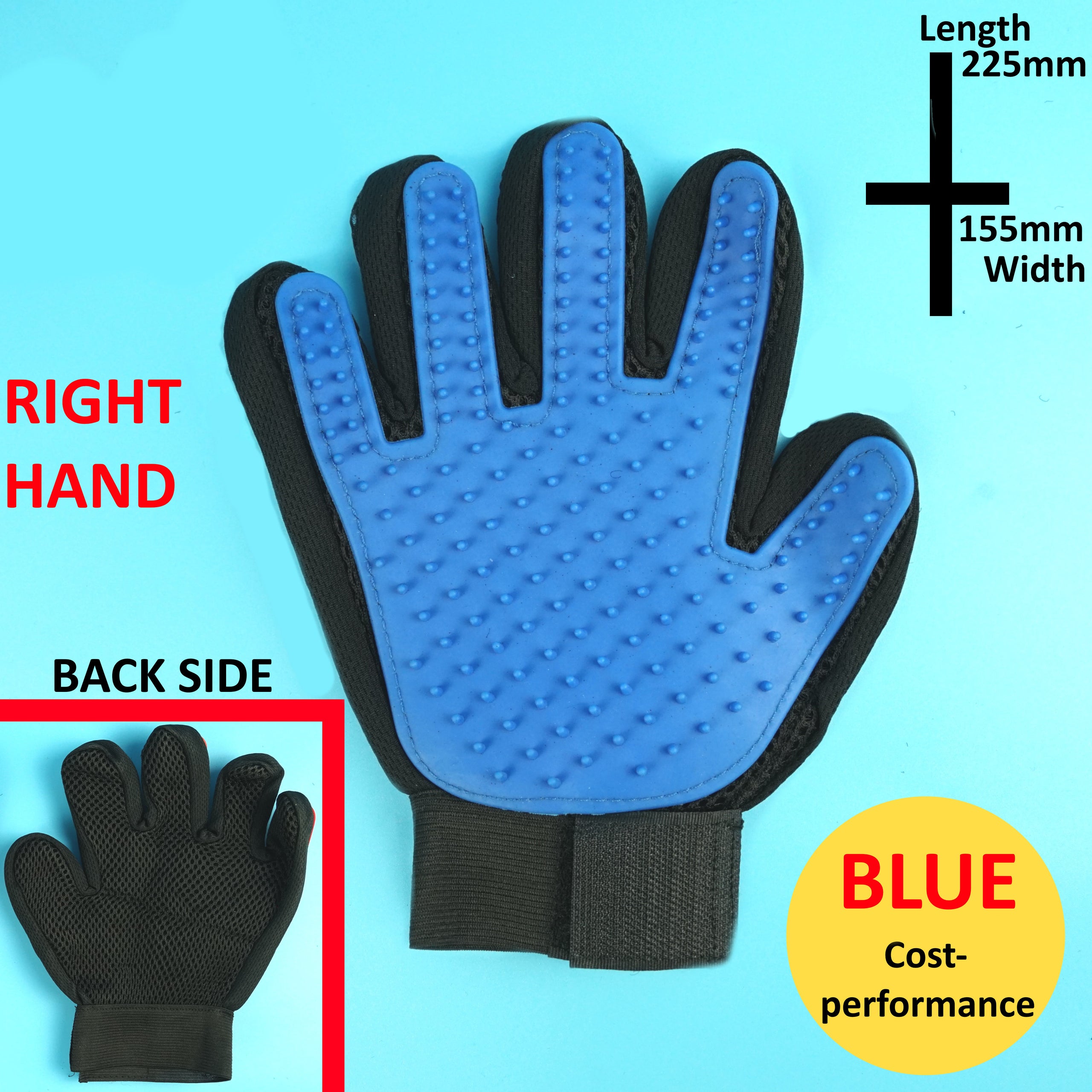 Grooming magic pet brush glove best sale